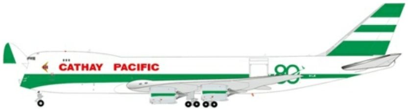 Available To Order – Boeing 747-8F Misc 80th Anniversary B-LJE with Stand Interactive Series 1:200 JC Wings Model (JCW SA2117C)