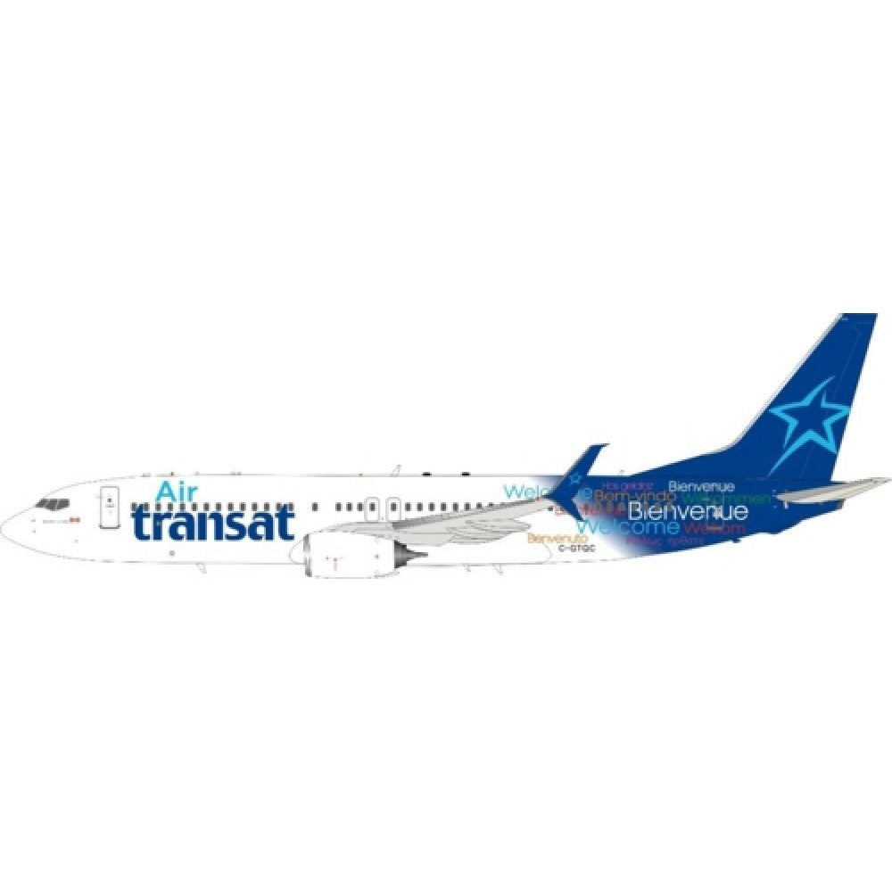 THIS ITEM IS AVAILABLE TO ORDER - 1:200 J FOX JF7378038 737-8Q8 AIR TRANSAT C-GTQC