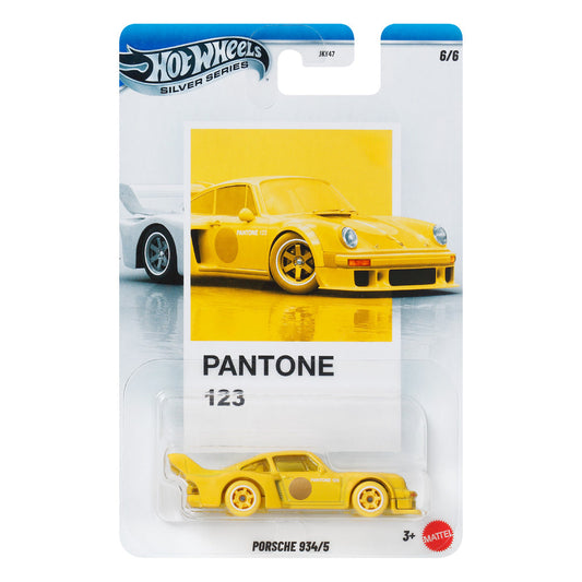 1:64 Hot Wheels Pantone 123 6/6 Porsche 934/5 JKY53