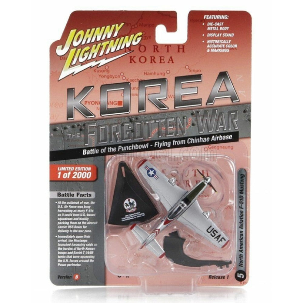 Available to Order – North American Aviation F-51d Mustang Battle of the Punchbowl Flying from Chinhae Airbase 1:64 Johnny Light Model (JLML009B-5)