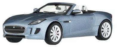 Available To Order – Jaguar F-Type - V8 S Convertible - Grey (JLR Jdcaft) 1:43 Dealer Models (JLR JDCAFT)