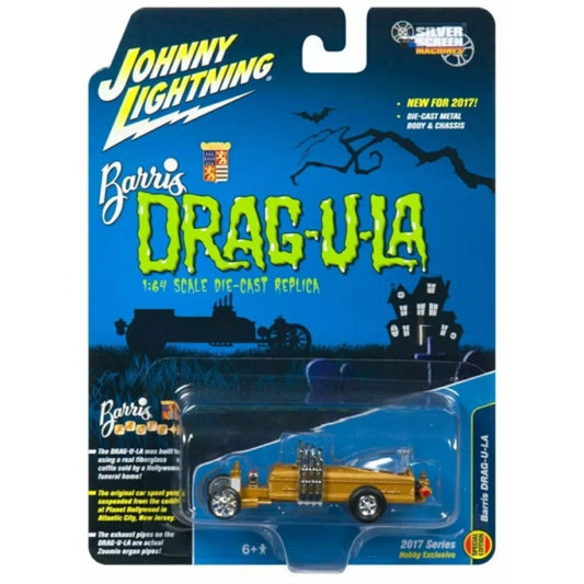 THIS ITEM IS AVAILABLE TO ORDER FROM OUR SUPPLIER - 1:64 JOHNNY LIGHTNING JLSS003 BARRIS DRAG-U-LA GOLD