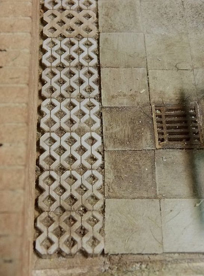 Available to Order – Lawn Paving Stones, 25x 1:32 (JUW 23277)