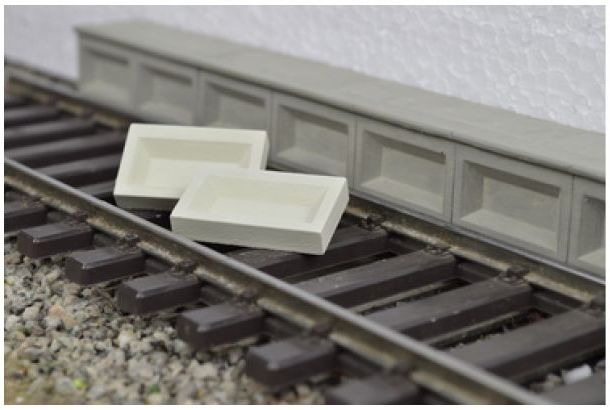 Available to Order – Platfrom Edge 38cm u SO, 15x 1:45 (JUW 24076)