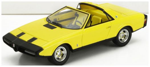 Available To Order – Alfa Romeo Alfetta Spider Yellow Pininfarina Open 1972 1:43 (KES 43000351)