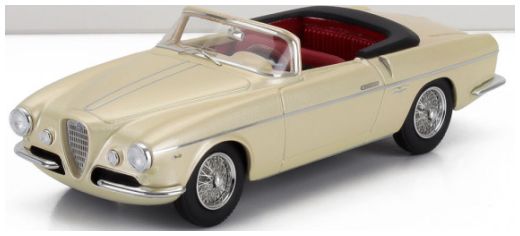 Alfa Romeo 1900C SS Ghia Aigle Gold Metallic Cabriolet Open 1955 sn01959 1:43 – diecast model