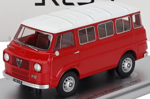 Available To Order – Alfa Romeo F-12 Minibus 1 Series 1967 Red 1:43 Kess Models Model (KES 43000450)
