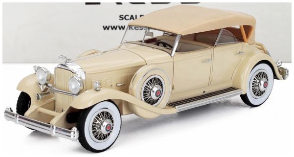 Available To Order – Packard 904 Custom Dietrich Beige Duel Cowl Sport Pheaton Closed 1932 1:43 Kess Models Model (KES 43033012)