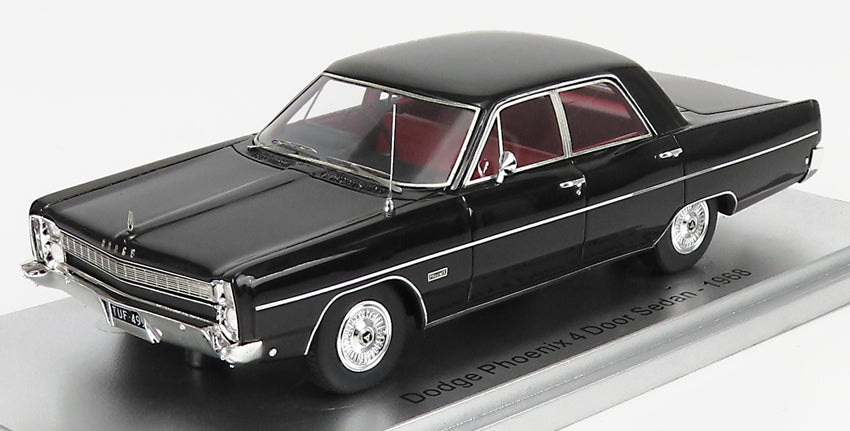Dodge Phoenix 4-Door Sedan 1968 Black 1:43 – diecast model