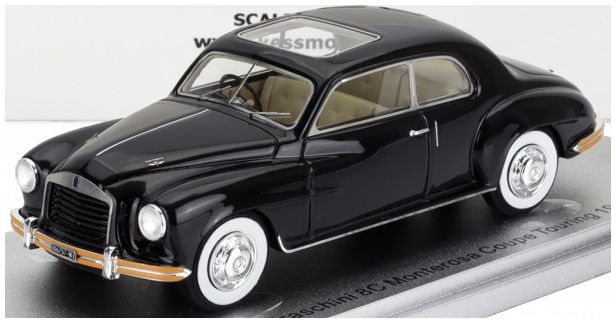 Isotta Fraschini 8C Monterosa Coupe Touring Open Roof 1947 Black 1:43 – diecast model