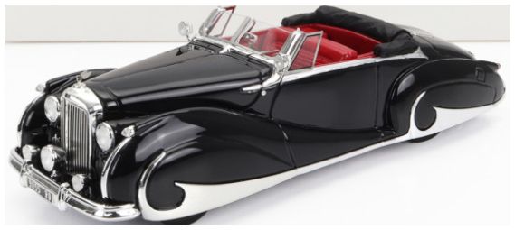 Bentley MK VI Black sn.B25071 Franay Drophead Coupe Cabrio Open 1947 1:43 – diecast model
