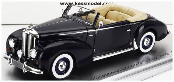 Available To Order – Bentley MKVI Blue Drophead Coupe Graber Cabrio Open 1948 1:43 (KES 43043052)