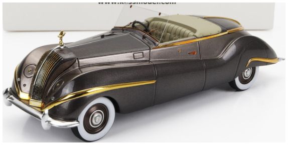 Rolls Royce Phantom III Brown/Gold Labourdette Vutotal Cabrio Open 1947 1:43 – diecast model
