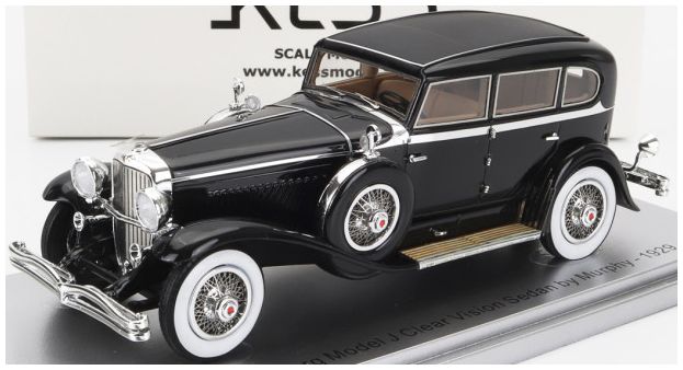 Duesenberg Model J Black Berline Clear Vision Sedan By Murphy 1929 1:43