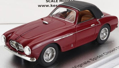 Available To Order – Ferrari 212 Export Vignale ch.0110e Burgundy Cabriolet Top Up 1:43 (KES 43056061)