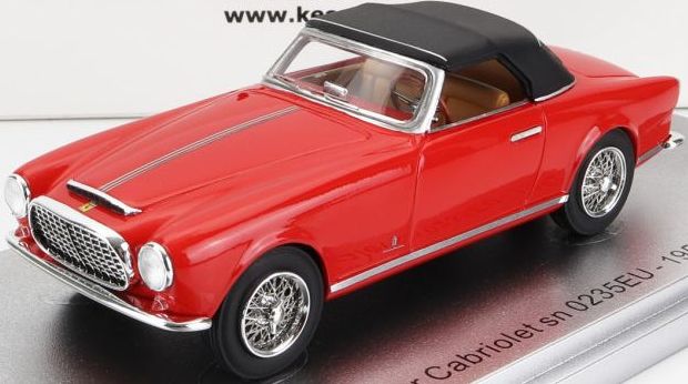 Available To Order – Ferrari 212 Inter sn0235EU Red/Black Roof Cabriolet Top Up 1952 1:43 (KES 43056260)