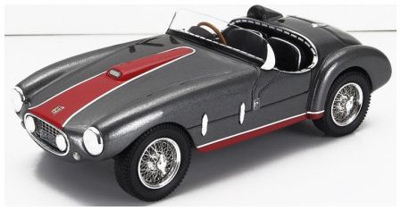 Ferrari 166 MM53 Spider Barquette Silver ch.0300M Vignale By Oblin 1955 1:43 – diecast model
