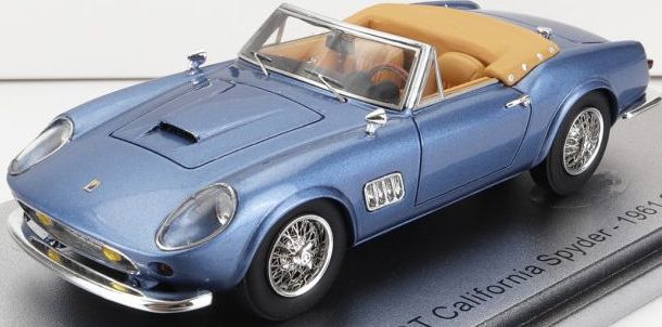 Available To Order – Ferrari Modena 250GT California Spider Blue Top Down 1961 1:43 (KES 43058002)