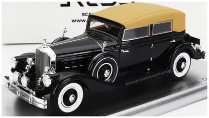 Available to Order – Pierce Arrow 124 Black Convertible Berline Sedan Le Baron Closed 1933 1:43 (KES 43059003)