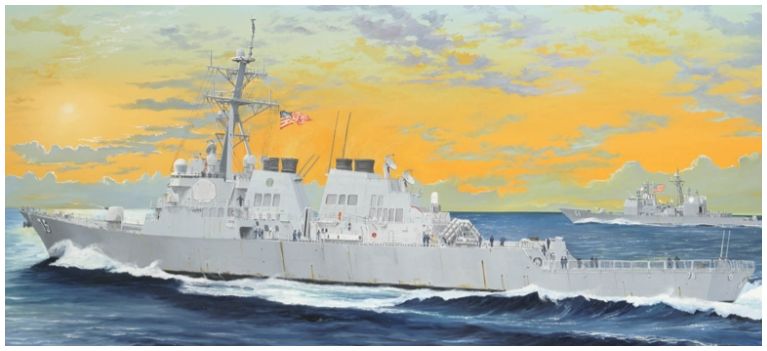 Available to Order – US Navy USS Donald Cook DDG-75 Destroyer Warship 1:200 (KIT 62008)