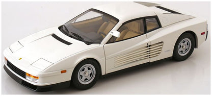 Available To Order – Ferrari Testarossa Monospecchio White 1984 US-Version White 1:12 (KKS DC120203)