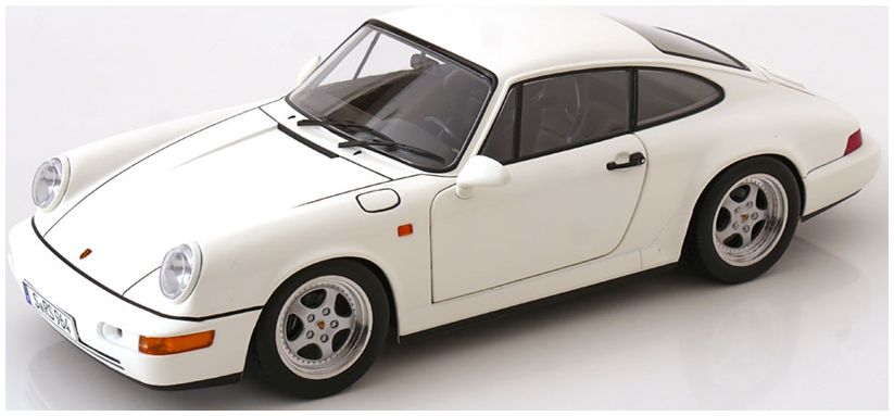 Available To Order – Porsche 911 (964) RS 1992 w/Speedline Rims White 1:12 (KKS DC120241S)