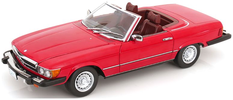 Available To Order – Mercedes 450SL R107 USA 1979 Red Dallas TV Series 1:12 (KKS DC120261)
