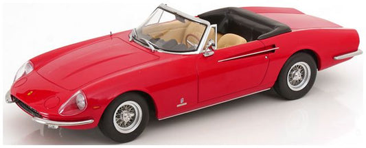 Available To Order – Ferrari 365 California Spyder 1966 Red 1:18 (KKS DC180053)
