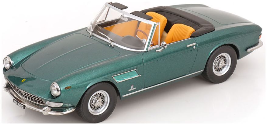 Available To Order – Ferrari 275 GTS Pininfarina Spyder 1964 Jay Kay Jamiroquai Green Metallic 1:18 (KKS DC180240)