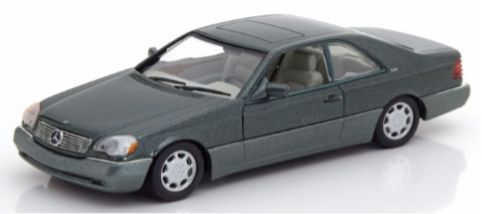 Available To Order – Mercedes 600 SEC C140 1992 Green Metallic 1:18 (KKS DC180343)