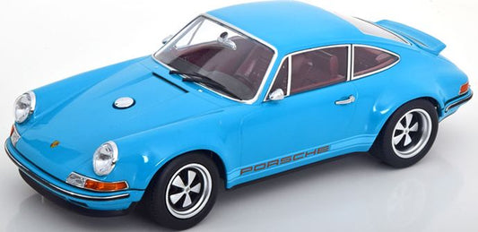 Available To Order – Singer 911 Coupe Turquoise Blue 1:18 (KKS DC180445)