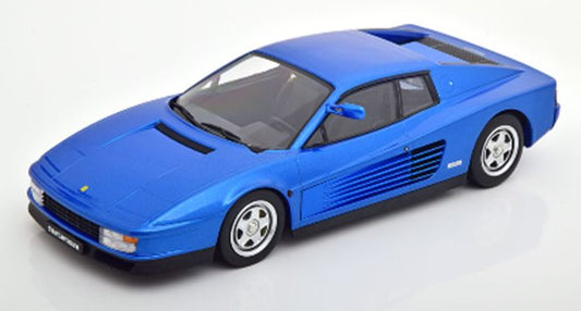 Available To Order – Ferrari Testarossa Monospecchio 1984 Blue Metallic 1:18 (KKS DC180503)