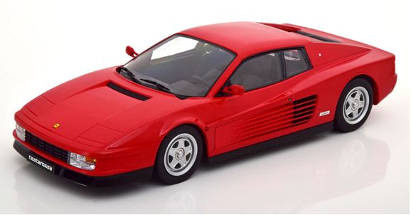 Available To Order – Ferrari Testarossa 1986 Red 1:18 (KKS DC180511)