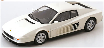 Available To Order – Ferrari Testarossa 1986 White 1:18 (KKS DC180514)
