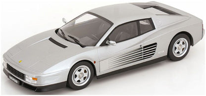 Available To Order – Ferrari Testarossa 1986 Silver 1:18 (KKS DC180515)