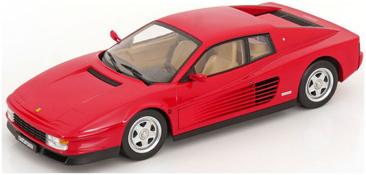 Available To Order – Ferrari Testarossa 1986 Red/Beige Interior 1:18 (KKS DC180516)