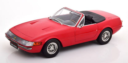 Available To Order – Ferrari 365 GTB Daytona Spyder 1969 Red 1:18 (KKS DC180611)