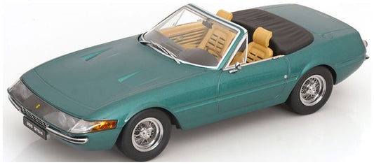 Available To Order – Ferrari 365 GTS Daytona Spyder 1 Series 1969 - Green Metallic 1:18 (KKS DC180613)