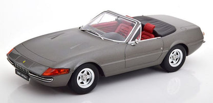 Available To Order – Ferrari 365 GTB Daytona Spyder Series 2 1971 Grey Metallic 1:18 (KKS DC180622)