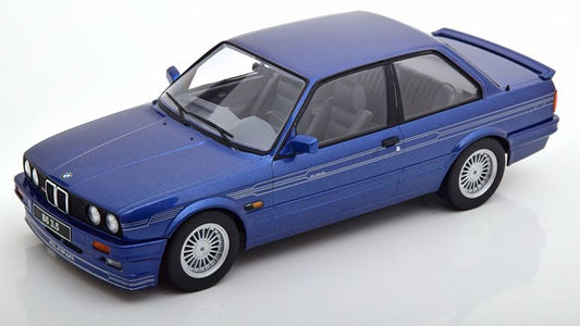 Available To Order – BMW Alpina B6 3.5 E30 1988 Blue Metallic 1:18 (KKS DC180701)