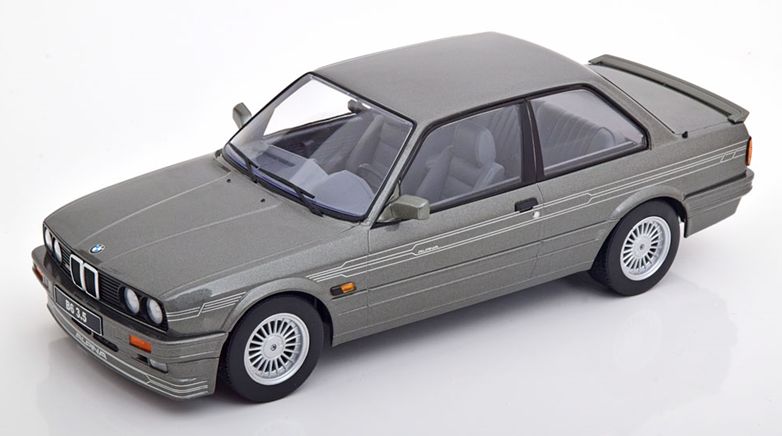Available To Order – BMW Alpina B6 3.5 E30 1988 Grey Metallic 1:18 (KKS DC180703)