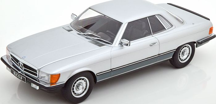 Available To Order – Mercedes 450 SLC 5.0 C107 Silver 1980 1:18 (KKS DC180793)