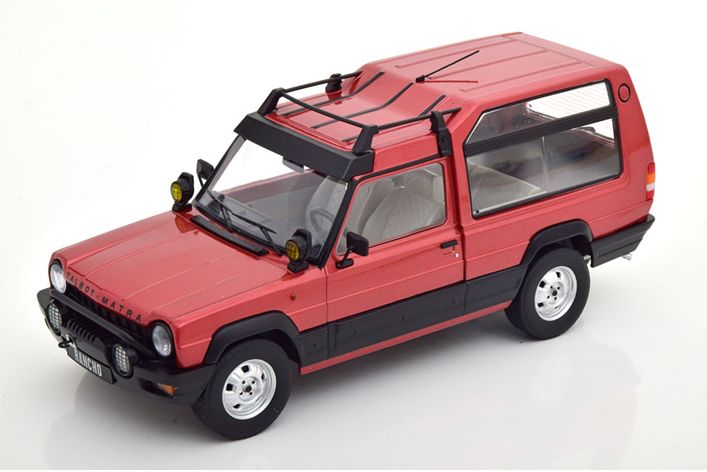 Available To Order – Talbot Matra Rancho X Red Metallic 1:18 (KKS DC180822)