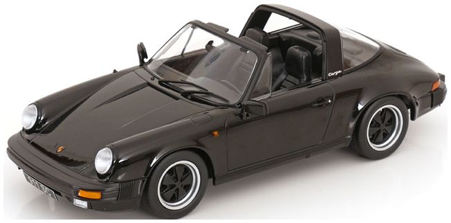 Available To Order – Porsche 911 SC Targa 1983 Black 1:18 (KKS DC180843)