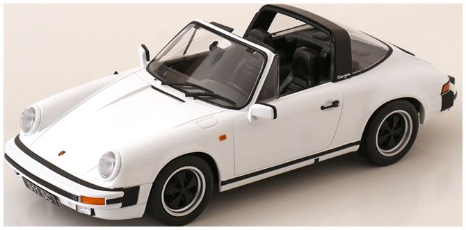 Available To Order – Porsche 911 SC Targa 1983 White 1:18 (KKS DC180844)