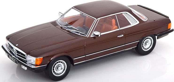 Available To Order – Mercedes 500 SLC C107 1981 Brown Metallic 1:18 (KKS DC180851)