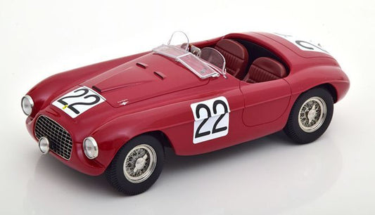 Available To Order – Ferrari 166 MM Barchetta Winner 24h Le Mans 1949 Chinetti/Seldson 1:18 (KKS DC180913)