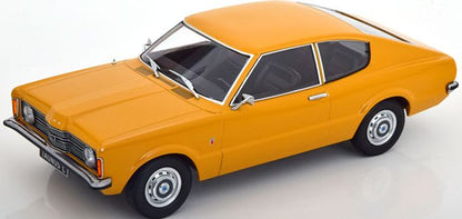 Available To Order – Ford Taunus L Coupe 1971 Ockre (Round Headlights) 1:18 (KKS DC181001)