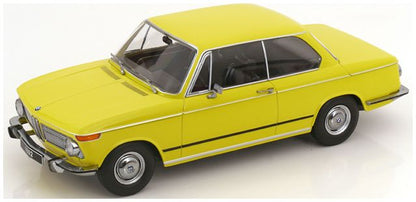 Available To Order – BMW 1602 1 Series 1971 Yellow 1:18 (KKS DC181073)