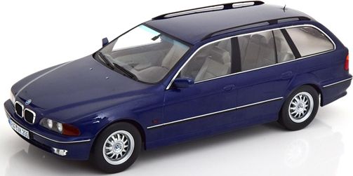 Available To Order – BMW 530d E39 Touring 1997 Blue Metallic 1:18 (KKS DC181081)